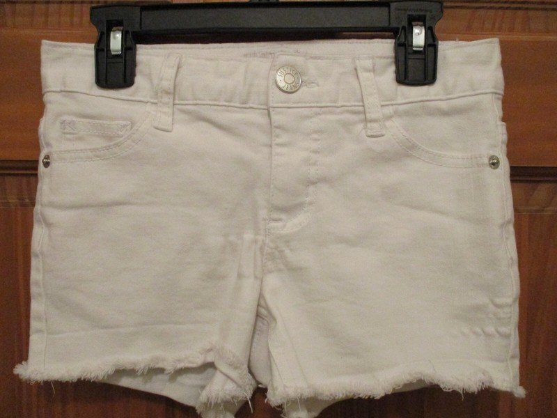 Girls White Shorts Size 12 Slim By Justice