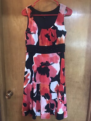 Perceptions Petite Floral Dress Size 8P