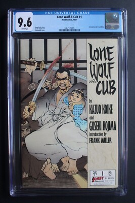 Lone Wolf & Cub #1 FRANK MILLER 1987 Manga 1st Print 4xPlays 6xMovies TV CGC 9.6