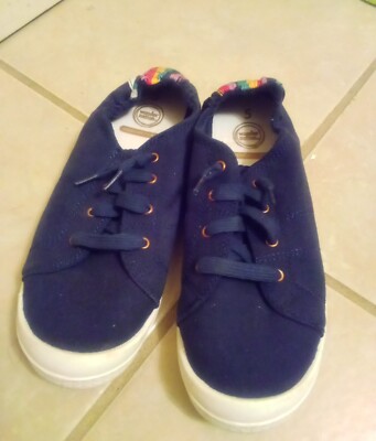 Wonder Nation Memory Foam Shoes Girls Size Slip-On Comfort