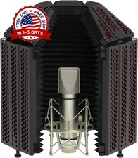 Protector de aislamiento de micr fono con espuma absorbente de alta densidad NEW