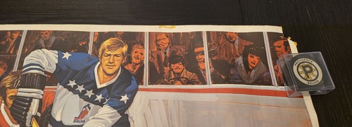 Vintage 1969 NHL Post All-Star featuring Bobby Orr 74”x26” - Picture 3 of 12