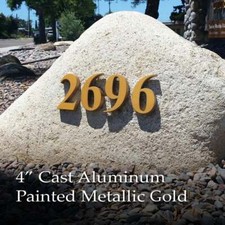 Address Numbers Metal Numerals