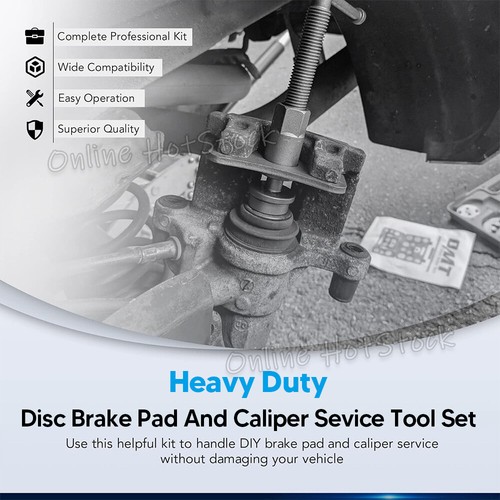 23pcs Disc Brake Wind Back Tool Kit to Rewind Car Automotive Caliper Piston AU - Picture 4 of 11