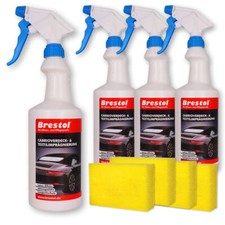 (25,63€/L) 4x 750 ml CABRIO VERDECK VERSIEGELUNG SET + 4x Polierschwamm gelb