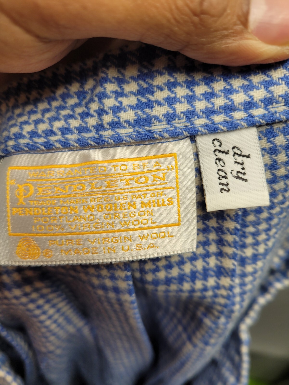 Pendleton Womens Size 12 Houndstooth Pleated Dres… - image 4