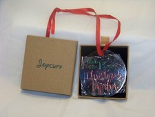 Joycuff "Our 1st Christmas Together" Metal Christmas Ornament with Hanger