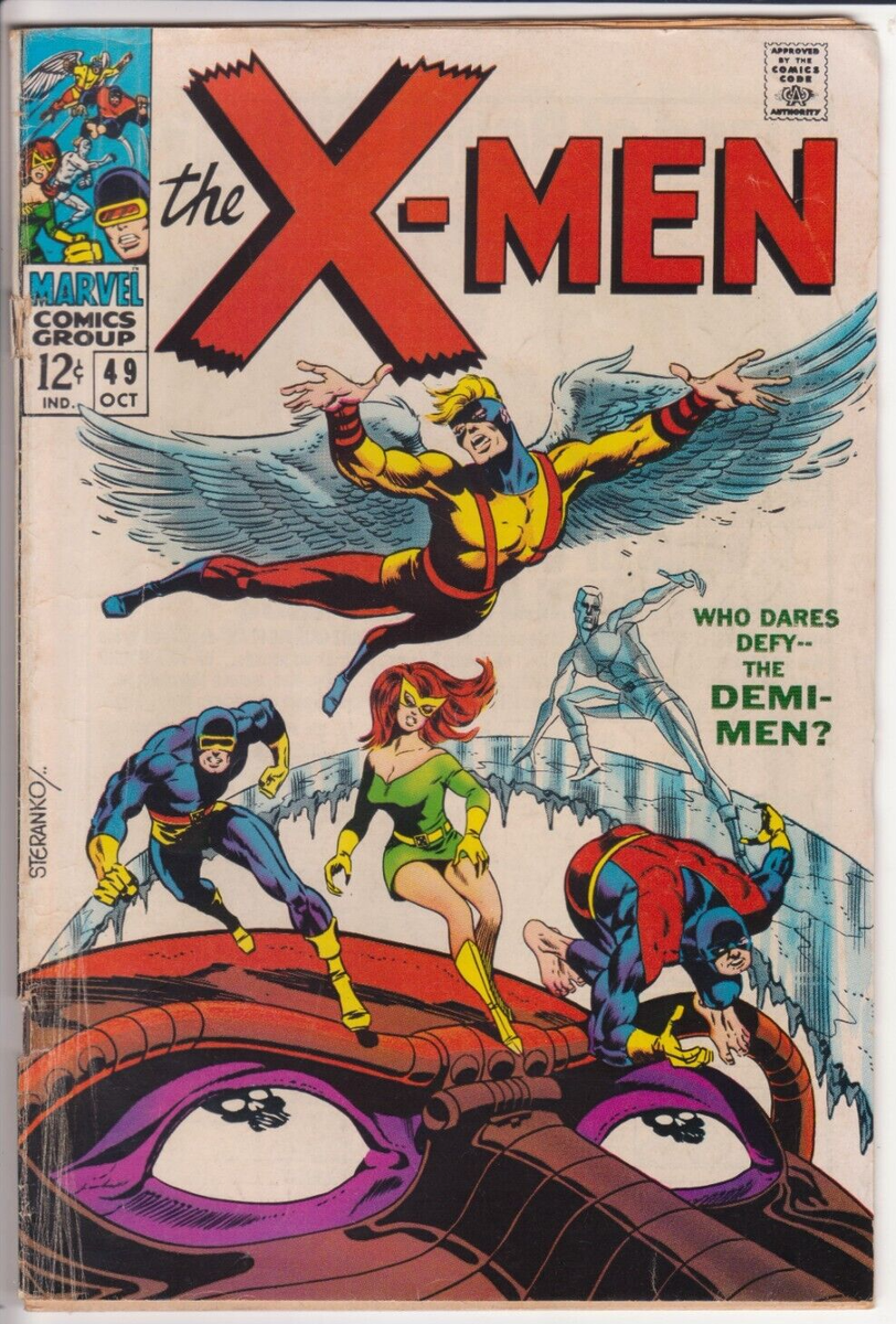 The X-Men #49, Marvel Comics 1968 GD/VG 3.0 1st Polaris. Jim