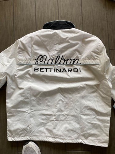 Malbon x Bettinardi Fat Cat 1/4 Zip Jacket - White - Size Large (RARE!!)