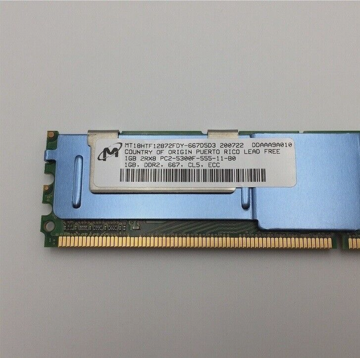 Barrette RAM HP 1GB PC2-5300 - Réf. 398706-051 - Pour Serveurs - Occasion Testée