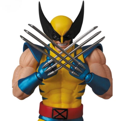 New MAFEX No.096 Wolverine Comic Ver. X-MEN 6in Action Figure Toy