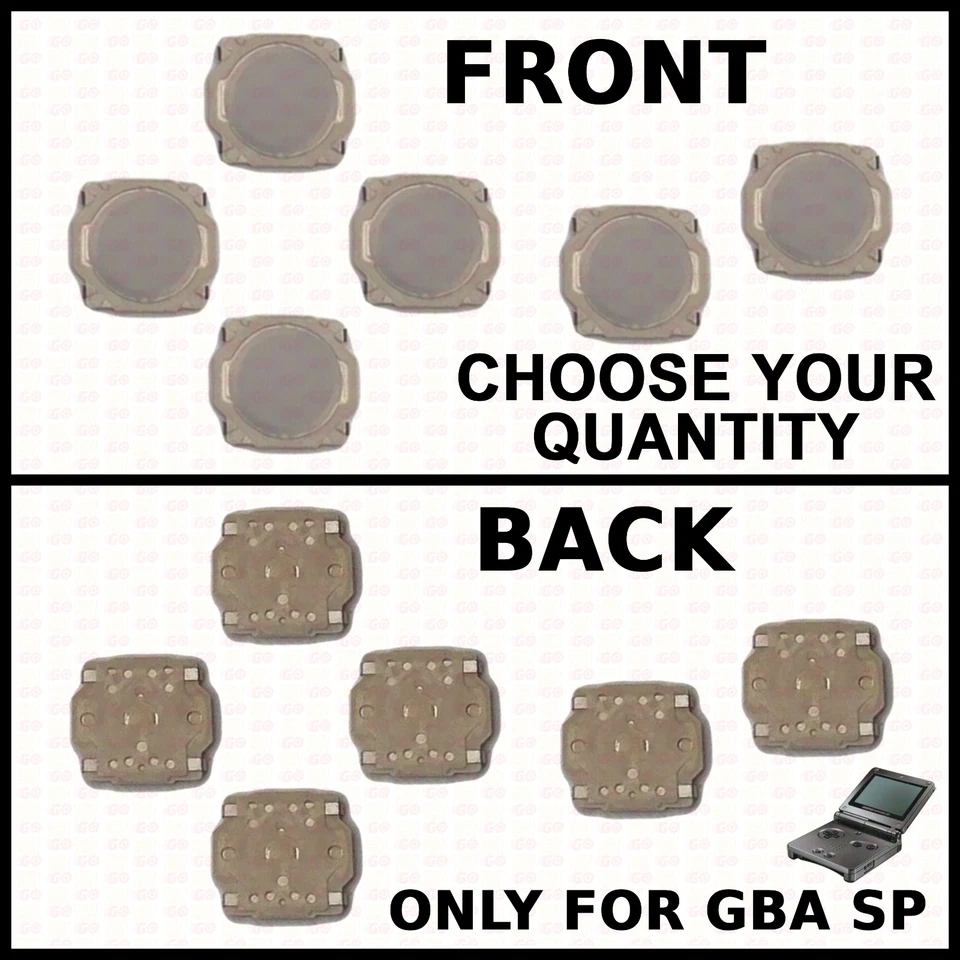 GBA SP DPad A B Button Switch Tactile Replacement D-Pad Gameboy Advance SP - Image 4 of 4