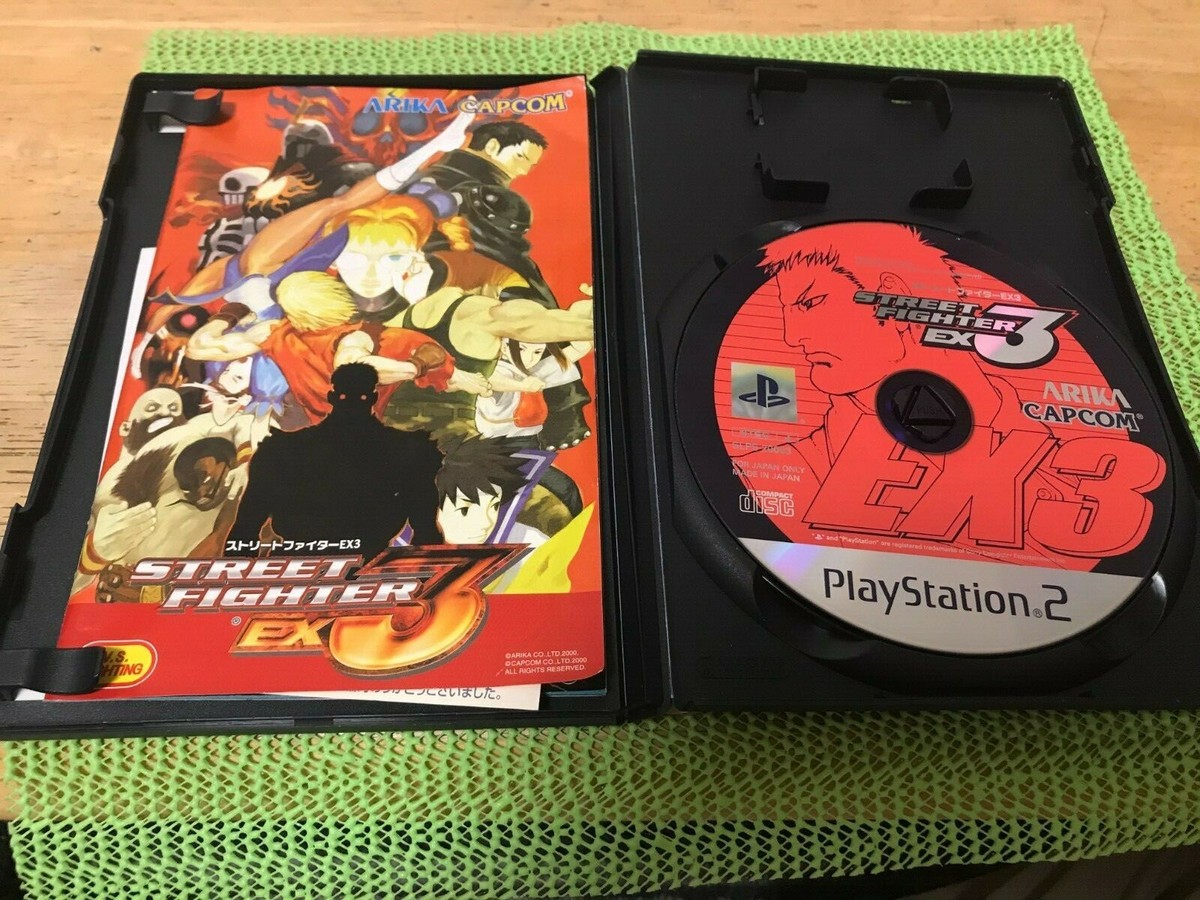 PS2 Capcom Fighting Jam, vs SNK2, Marvel vs Capcom, Street