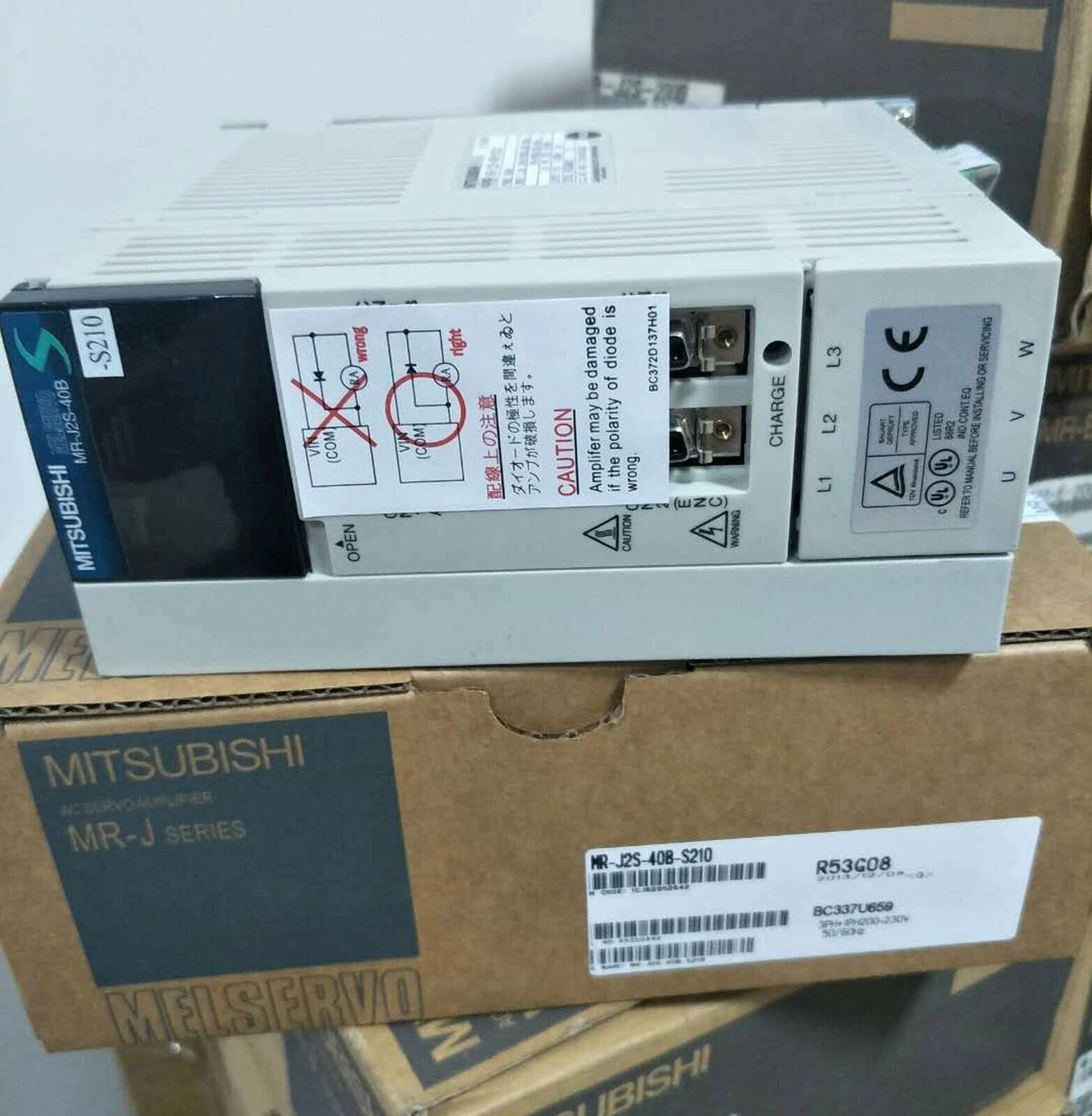 Mitsubishi MR-J2S-40B-S210 1PC New Servo Drive In Box Sealed | eBay