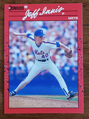 JEFF INNIS NEW YORK METS 1990 DONRUSS BASEBALL CARD #408 | eBay