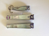 3pc Nail Clipper Cutter Set - Straight + Curved + Mini Edges Cutting 3pc Nail Clipper Cutter Set - Straight + Curved + Mini Edges Cutting