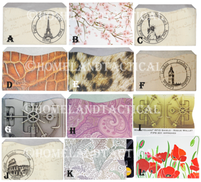 Decorative RFID Blocking Credit Card Sleeves By Rogue Industries, Single | eBay Decorative RFID Blocking Credit Card Sleeves By Rogue Industries, Single | eBay