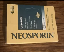 Neosporin Original First Aid Antibiotic Ointment Bacitracin, .5 Oz Exp 02/24+