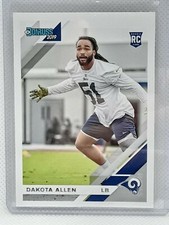 Dakota Allen 2019 Donruss Football - RC Rookie #267 - Los Angeles Rams