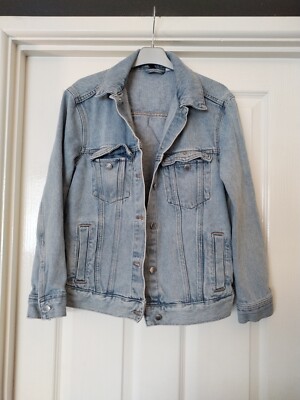 H And M Ladies Blue Denim Size Xs UK