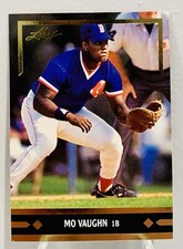 Mo Vaughn 1991 Leaf Gold Leaf Rookie #BC7 Boston Red Sox RC Baseball MLB 