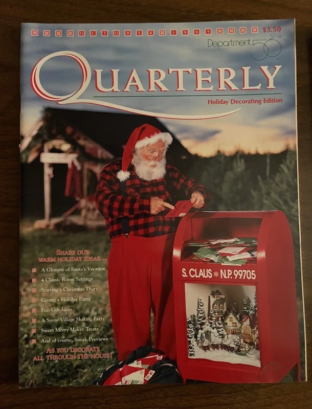 Department 56 Quarterly Holiday Decorating Edition