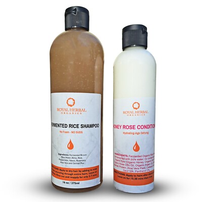 Fermented Rice Shampoo 16oz Honey 