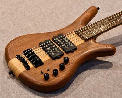 Warwick Corvette $$ NT Bubinga Version 5st Natural Used Electric Bass 2012