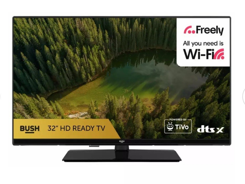 Bush 32 Inch 32HT25CB Smart HD Ready HDR LED TiVo Freely TV | eBay UK