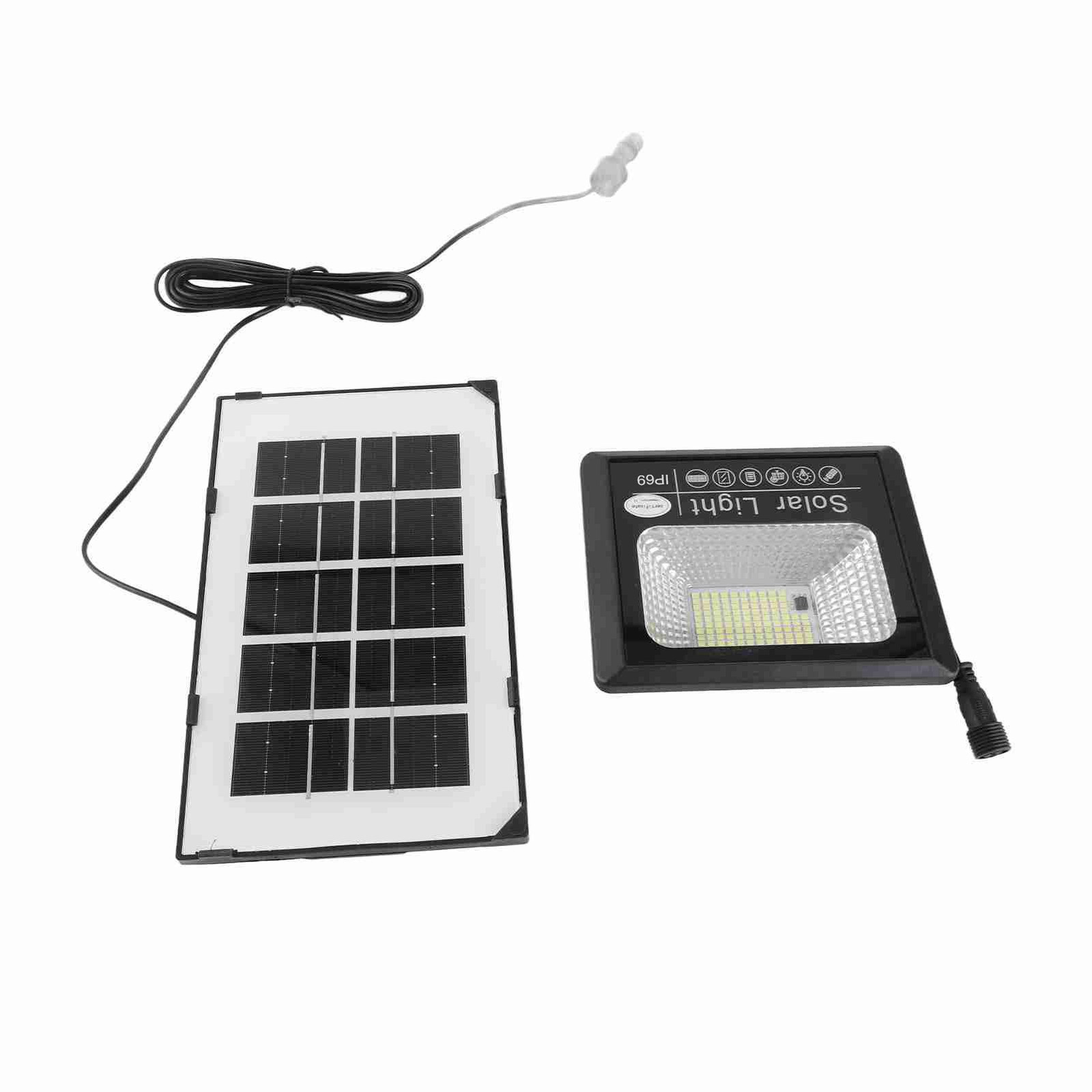 100LED Solar Street Lamp Super Bright Light Control Timing For Outdoor Trending