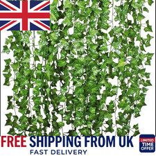 12 Pack 84 Feet Fake Ivy Leaves Artificial Garland Greenery Hanging Plant Vine W