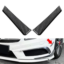 Front Bumper Fins Canards Lip Splitters For Benz A Class W176 2013-2015 2015