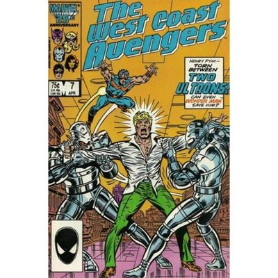 West Coast Avengers #7 - 1985 series Marvel comics NM minus [e]