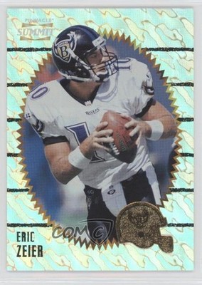 1996 Pinnacle Summit Ground Zero Eric Zeier #60 9hx