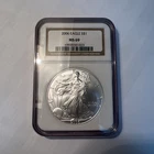 2006 $1 American Silver Eagle NGC MS69 Brown Label