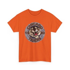 NFL Football Chicago Tigers Printed Collectible T-Shirt Staleys Bears Super Bowl