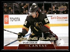 2020-21 Upper Deck UD Canvas Dylan Coghlan Vegas Golden Knights #C218