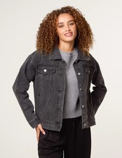  Blue Vanilla Womens  Embellished Denim Jacket