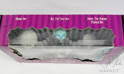 New Tim Burton's Tragic Toys for Girls and Boys Complete THREE-Box