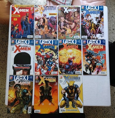 Wolverine und die X-Men 1-11 komplett inkl.Poster AvsX Deutsch 2012-13