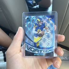 2024 Panini Donruss Vortex Matthew Stafford Cosmic /100 Rams NFL