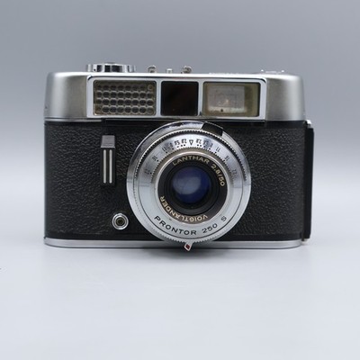 Voigtländer Vito CD Sucherkamera Original Ledertasche - UNGETESTET / DEFEKT