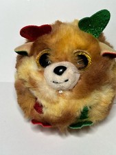 Ty Fudge Reindeer Christmas Plush Stuffed Animal Toy