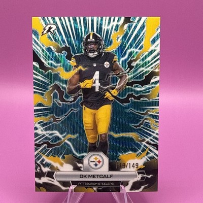 Topps 2025 Resurgence-DK Metcalf -Pittsburgh Steelers -Teal Surge  /149