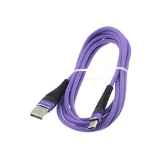 For Galaxy A13/A14/A15/A16/A17 - 6ft USB Cable Purple Type-C Charger Cord