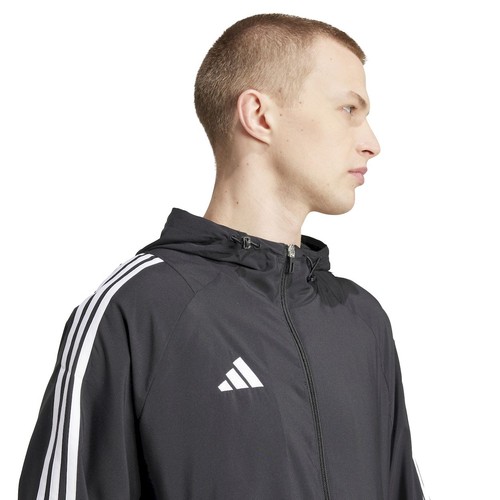 Giacca anti Vento UOMO Adidas Nero WB Tiro 24 - Foto 3 di 11