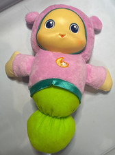Hasbro Glo Worm Pink Green Glow 2017 Music Night Light Doll Playskool SEE VIDEO 
