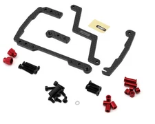 MST RMX/RRX RS Carbon Fiber Shorty Battery Holder Mount Set (Red) [MXS-210657R]