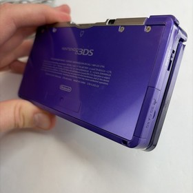 Nice! US VERSION Nintendo 3DS Handheld Console Midnight Purple System CTR-001