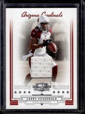 2006 Donruss Threads #21 Larry Fitzgerald Jerseys #/250